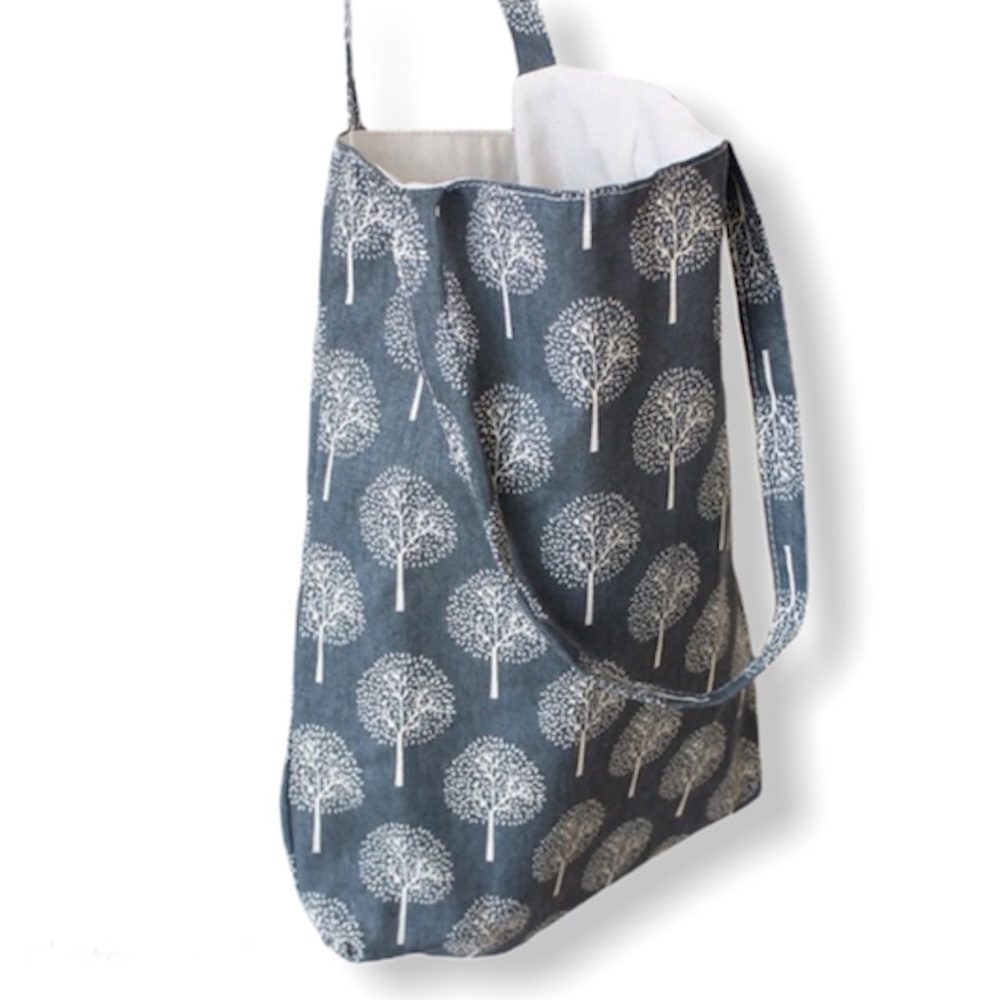 Canvas Tree Print Tote Bag